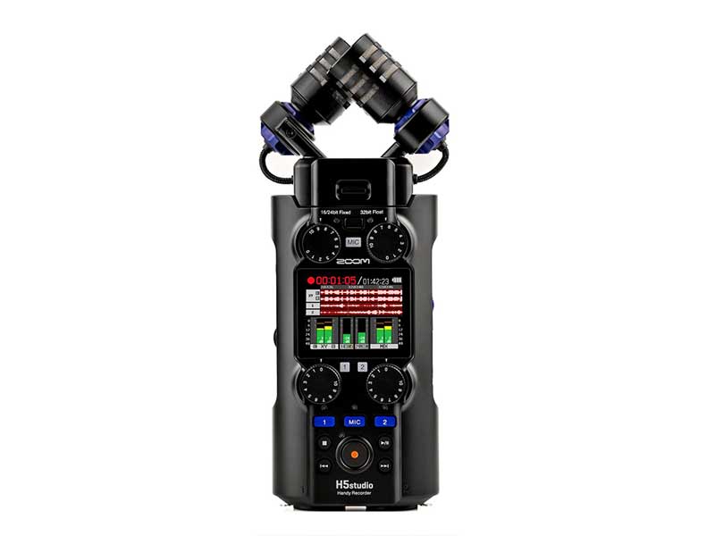 Zoom H5studio 便攜式手持式錄音機