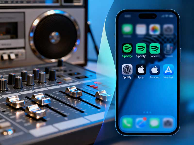 破局與立新：廣播行業(yè)如何應(yīng)對播客與在線音頻的強勢競爭